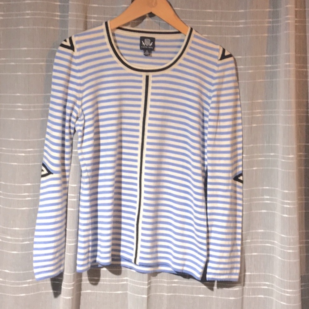 Slater Zorn Racer Stripe Sweater